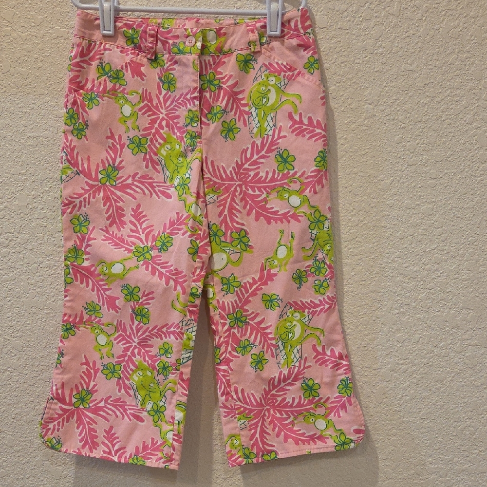 Lilly Pulitzer Pink and Green Kids Bottoms